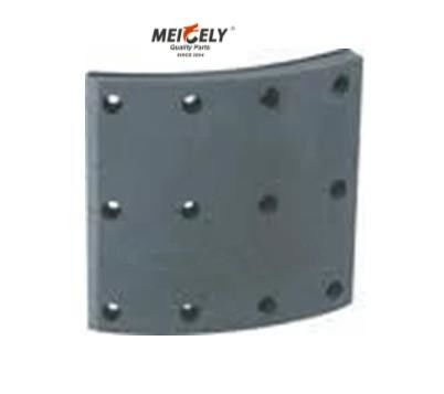 품질  4654 Truck Spare Parts Brake Lining For   ISO9001 공장