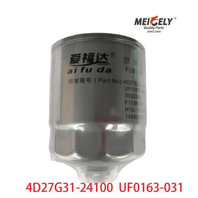 새로운 포크리프트 부품 4D27G31-24100 연료 필터 UF0163-031