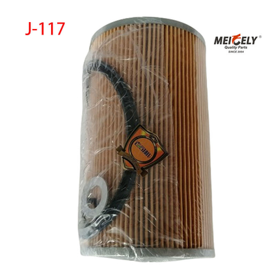 스톡 트럭 엔진 부품 J-117 HINO 트럭의 오일 필터 요소