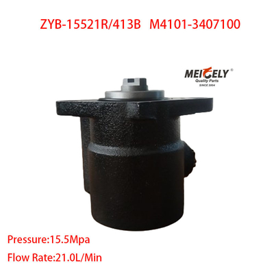 주식 ZYB-15521R/413B 유차이 스티어링 밴 펌프 M4101-3407100