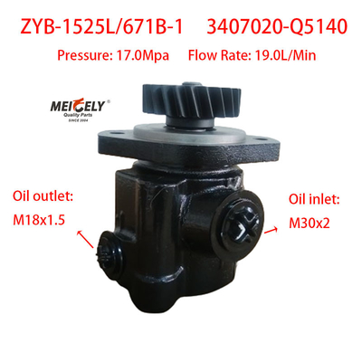 스티어링 펌프 ZYB-1525L/671B-1 Xichai FAW 칭다오 3407020-Q5140