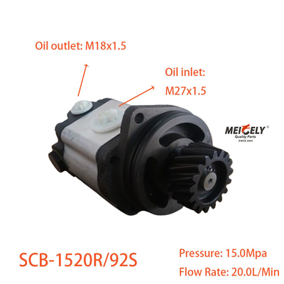 SCB-1520R/92S 웨이차이용 고성능 새로운 스티어링 펌프