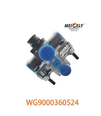 원본 릴레이 밸브 WG9000360524 Sinotruk Howo Shacman 동펜 트럭