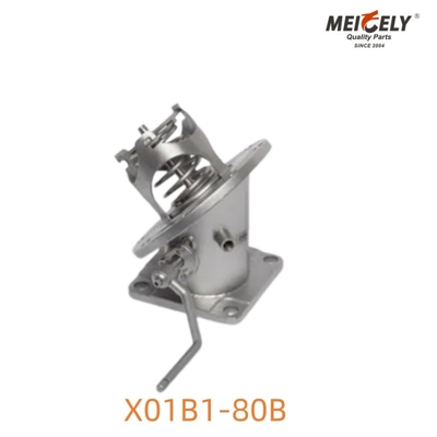 고품질 X01B1-80B 스팀 재킷 타입 탱크 트럭 바닥 밸브