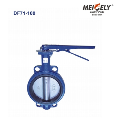 고품질 배터플라이 밸브 DF71-100 D72 물 탱크 트럭