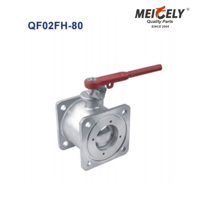 고품질의 1 PC 둥근 / 정사각형 플랜지 볼 밸브 QF02YH-80 QF02FH-80 탱크용