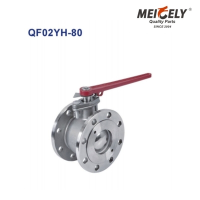 고품질의 1 PC 둥근 / 정사각형 플랜지 볼 밸브 QF02YH-80 QF02FH-80 탱크용