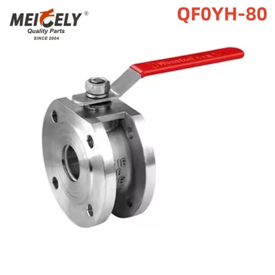 고품질의 1 PC 둥근 / 정사각형 플랜지 볼 밸브 QF02YH-80 QF02FH-80 탱크용
