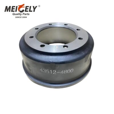 고품질의 브레이크 드럼 43521-4800 NISSAN BENZ HINO 트럭 부품을위한 앞 브레이크 드럼