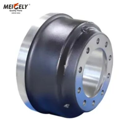 고품질 브레이크 드럼 OEM MK321388 MK328387 10 홀 전면 브레이크 드럼 PS125 트럭 부품