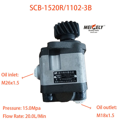 SCB-1520R/1102-3B 샤크만 트럭용 스티어링 부스터 펌프