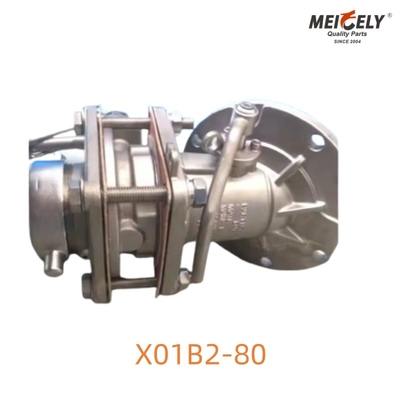 X01B2-80 캔크트럭 운용용을 위한 클린플로우 발 밸브 초위생적 솔루션