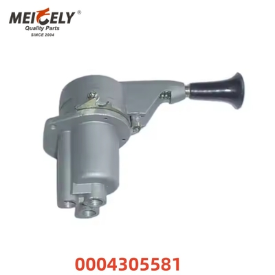고품질 삼방 핸드 브레이크 밸브 OEM 0004305581 0004308581 DAF / 메르세데스-벤츠용